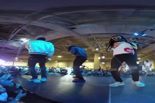 Migos performing at the DUB Show